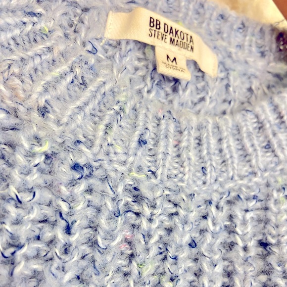 BB Dakota “Mixed Business” Blue Sweater from Shopbop - Picture 5 of 6